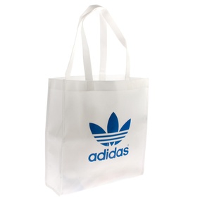 AC Trefoil Shop Bag white