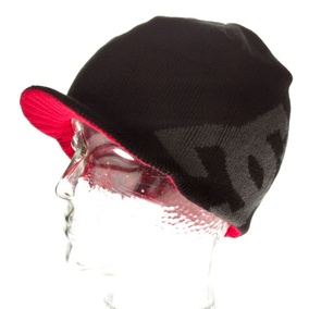 Cascata Beanie black/red